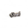 Hot Leathers stainless steel motorcycle ring with engraved design, accessory for motorcycle enthusiasts and riders.