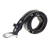 Milwaukee Leather men's black leather belt with studs and skulls, 1.5-inch wide, featuring a metal buckle for biker style.