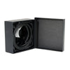 Milwaukee Leather men's Find Out black genuine leather belt with 1.5-inch width and interchangeable buckle.
