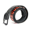 Milwaukee Leather men's Find Out black genuine leather belt with 1.5-inch width and interchangeable buckle, stylish and durable.
