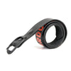 Milwaukee Leather men's Find Out black genuine leather belt with 1.5-inch width and interchangeable buckle, stylish and durable.