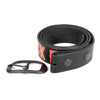 Milwaukee Leather men's Find Out black genuine leather belt with interchangeable buckle, 1.5 inches wide, stylish and durable accessory.