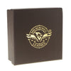 Milwaukee Leather men's light brown genuine leather belt with 1.5-inch width and interchangeable buckle, style MP7115.