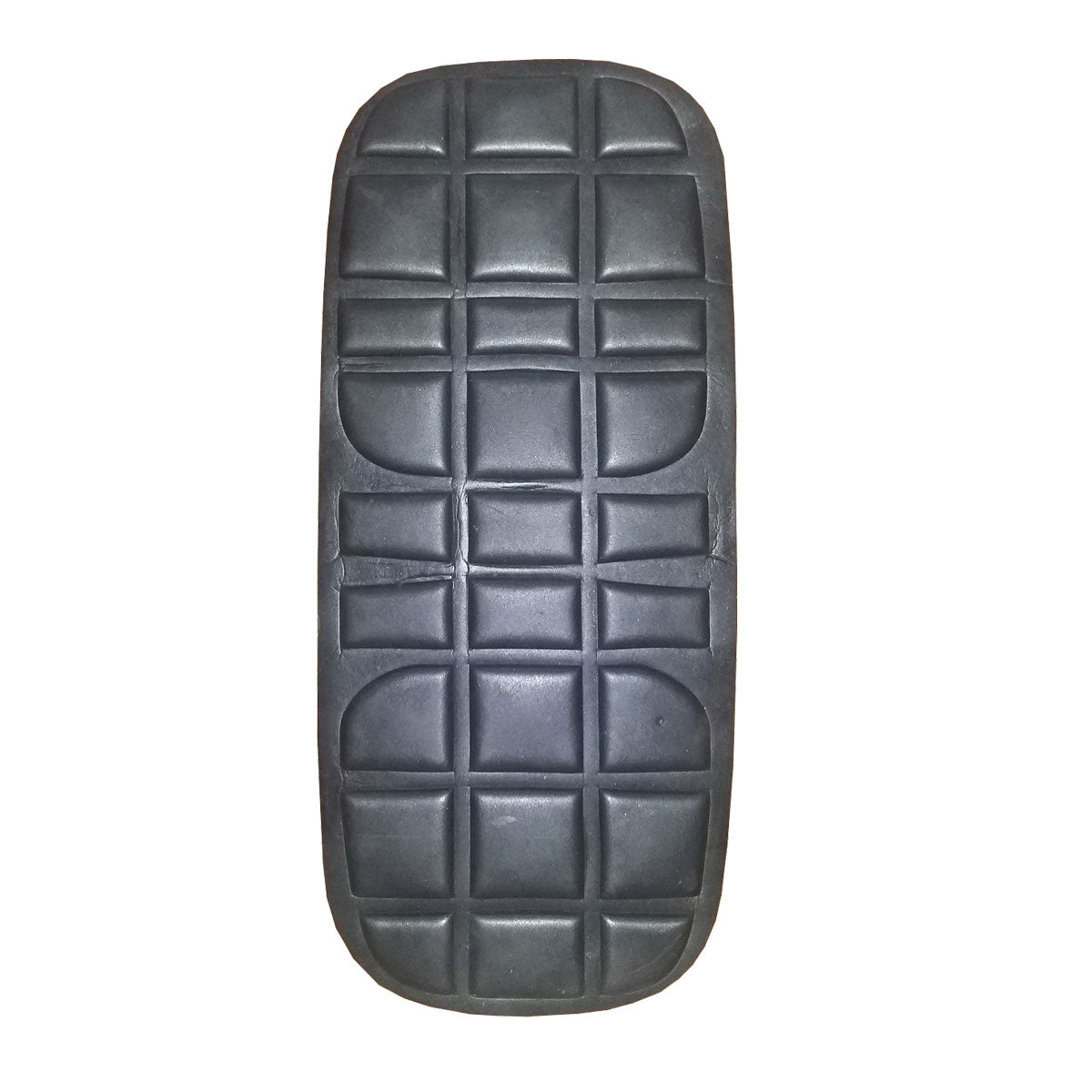 Milwaukee Leather back protection spine armor insert for motorcycle jackets and shirts, designed for motorcycle riding safety.