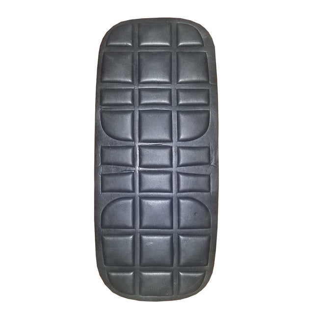 Milwaukee Leather back protection spine armor insert for motorcycle jackets and shirts, designed for motorcycle riding safety.