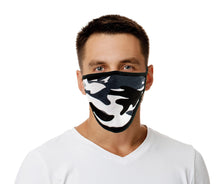 Milwaukee Leather (Multi-Pack) MP7924FM 'Camouflage Grey' 100 % Cotton Protective Face Mask with Optional Filter Pocket