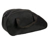 Milwaukee Leather MP8145 black textile saddlebag inside liner for biker bags, showing inside view with compartments and lining details.
