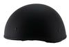 Milwaukee Performance Helmets MPH9710DOT Dot Approved 'Bare Bones' Matte Black Half Motorcycle Helmet for Men and Women