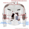 Milwaukee Leather men's black armored textile motorcycle jacket with removable liner and all-season design, shown in image.