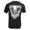 Milwaukee Leather Assassin black double-sided men's T-shirt from HighwayLeather, showcasing textile clothing design and branding.