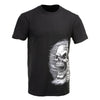 Black double-sided men's 'Assassin' T-shirt by Milwaukee Leather, featuring bold textile design and HighwayLeather branding.