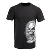 Milwaukee Leather MPMH116000 Men's 'Assassin' Double Sided Black T-Shirt - Medium