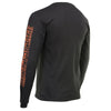 Milwaukee Leather MPMH117006 Men’s ‘Coolin’ Long Sleeve Black T-Shirt