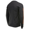 Milwaukee Leather MPMH117006 Men’s ‘Coolin’ Long Sleeve Black T-Shirt - Large