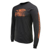 Milwaukee Leather MPMH117006 Men’s ‘Coolin’ Long Sleeve Black T-Shirt - Medium