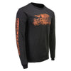 Milwaukee Leather MPMH117006 Men’s ‘Coolin’ Long Sleeve Black T-Shirt - 3X-Large