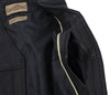 Milwaukee Motorcycle Clothing Company MV3020 Men's Black Leather Side Laced Motorcycle Vest with Utility Pockets