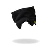 Black fleece neck warmer by Hot Leathers, designed for face and neck protection with a comfortable, cozy fit.