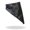 Hot Leathers black neck warmer with fleece lining, designed for face, neck, and safety protection.