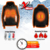 Milwaukee Leather Nexgen Heat NXL2717DUAL women's heated black hoodie with battery pack, winter jacket, and heated details.