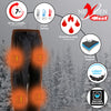 NexGen Heat NXM5715SET Men Black Winter Thermal Heated Pants for Ski Snow and Riding - w/ Battery Pack
