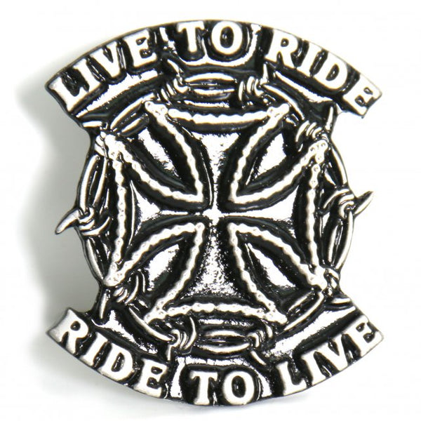 Biker Accessory Pin Hot Leathers FTW Motorcycle Pin - Hand Cast Pewter ...