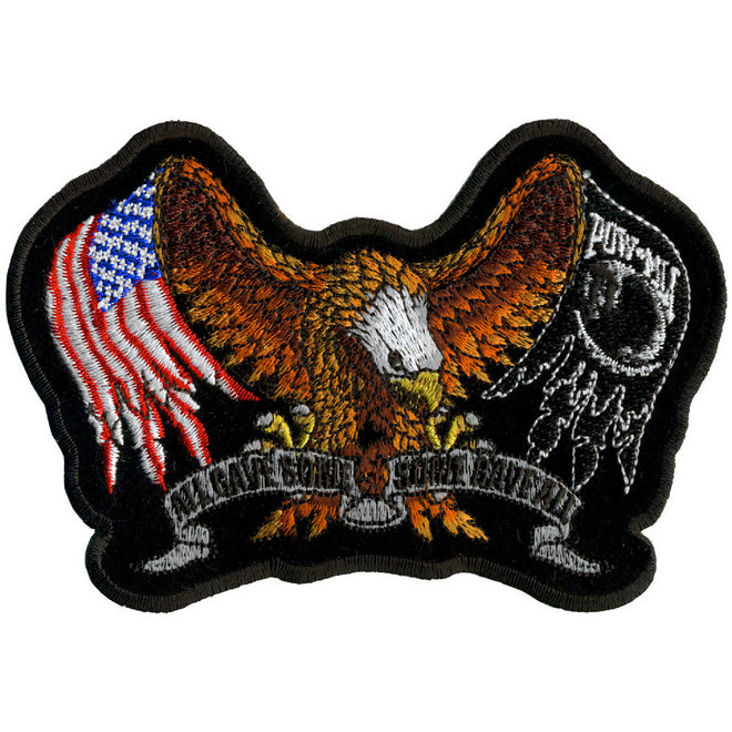 Hot Leathers All Gave Some Patch, 5x4 inches, featuring patriotic design and embroidered details on durable fabric.