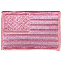 Hot Leathers PPA7011 Pink American Flag 3" x 2" Patch