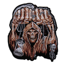 Hot Leathers PPA7549 Huge Fist Skull 10" x 12" Patch