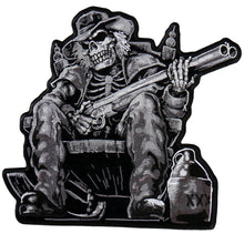 Hot Leathers PPA8107 Moonshine Skeleton 9"X9" Patch