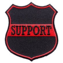 Hot Leathers PPA9860 Support Red 3"x3" Patch