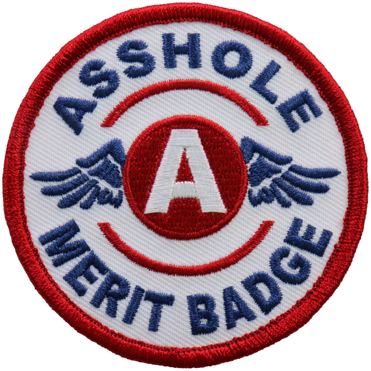 Hot Leathers PPA9960 3 Inch Asshole Merit Badge Patch
