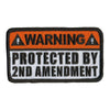 Hot Leathers PPL9361 Protected by 2nd Amendment 4" x 2" Patch