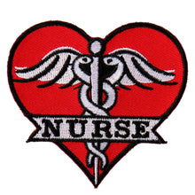 Hot Leathers PPL9537 Nurse Heart 3"x3" Patch