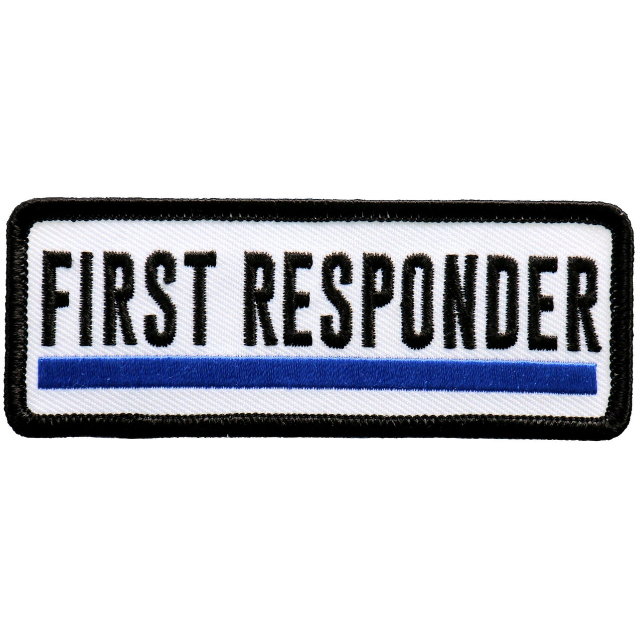 Hot Leathers PPL9743 4 Inch First Responder Blue Line Patch