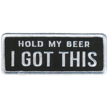 Hot Leathers PPL9783 Hold My Beer 4"x 2" Patch