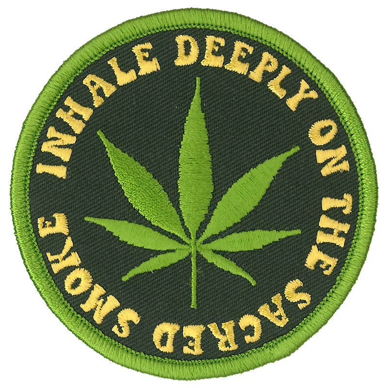 Hot Leathers PPL9837 Inhale Deeply 3"x 3" Patch