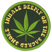 Hot Leathers PPL9837 Inhale Deeply 3"x 3" Patch