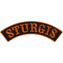 Hot Leathers PPM4155 Sturgis 12â€ X 3â€ Top Rocker Patch