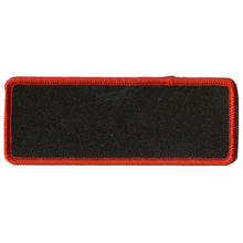 Hot Leathers PPP1001 Blank with Red Trim 4" x 1.5" Patch