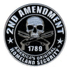 Hot Leathers PPV1008 2nd Amendment America's Original Homeland Security Hook Back 4" x 4" Patch