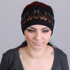 Hot Leathers Original Flames Bling Head Wraps for hair accessories, featuring bold flame design and sparkling embellishments.