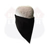 Cotton HL80302BLACK Face Mask Black Cotton Bandana Biker Facemask Triangle Headband Neck Ride Scarf - HighwayLeather