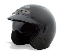 GMax GM32 Black Open Face Helmet MD - HighwayLeather
