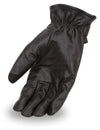 Dynamicleather men's leather gloves with detailed stitching and a smooth finish, designed for warmth and style.