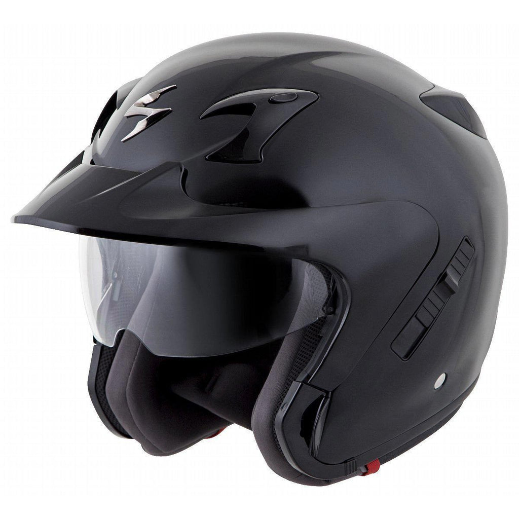 Scorpion EXO-CT220 White Open Face Helmet
