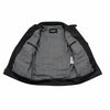 Milwaukee Leather men's black classic moto leather jacket with zipper front, stylish design, and durable construction.