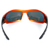 Hot Leathers SGD1075 Igniter Orange Mirror Sunglasses
