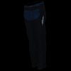 Milwaukee Leather Women's Winged Solid Black Textile Chaps with adjustable waist and detailed winged design on the legs.