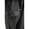 Milwaukee Leather NexGen SH2342 women's black water-resistant rain suit with reflective butterfly patterns and hood.